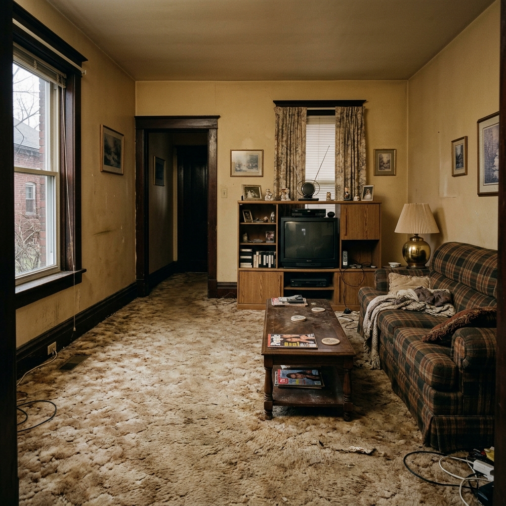 Living Room Before Renovation