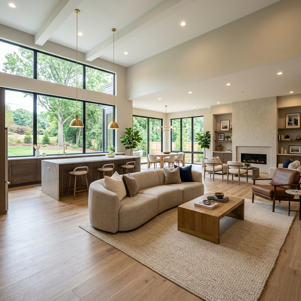 Luxury Home Living Room Renovation