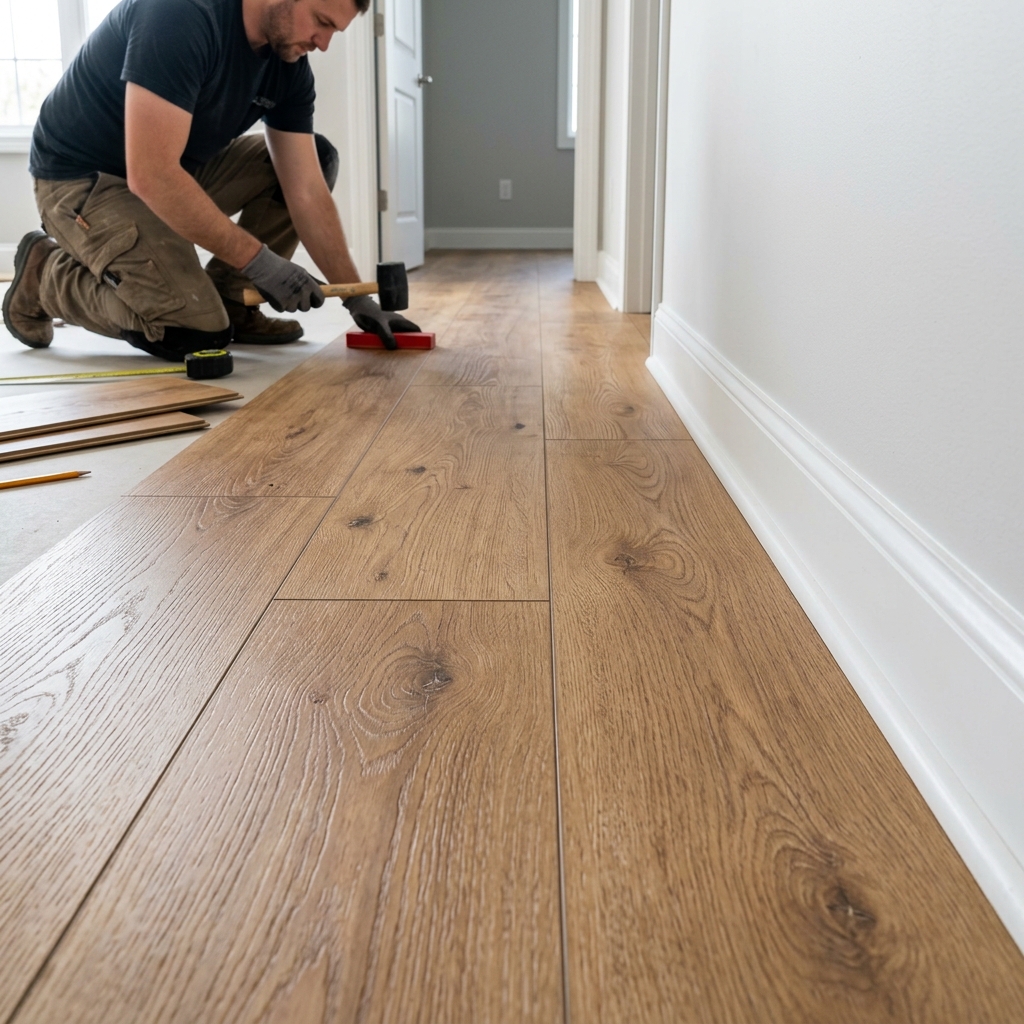 LVP Wood Flooring Finish