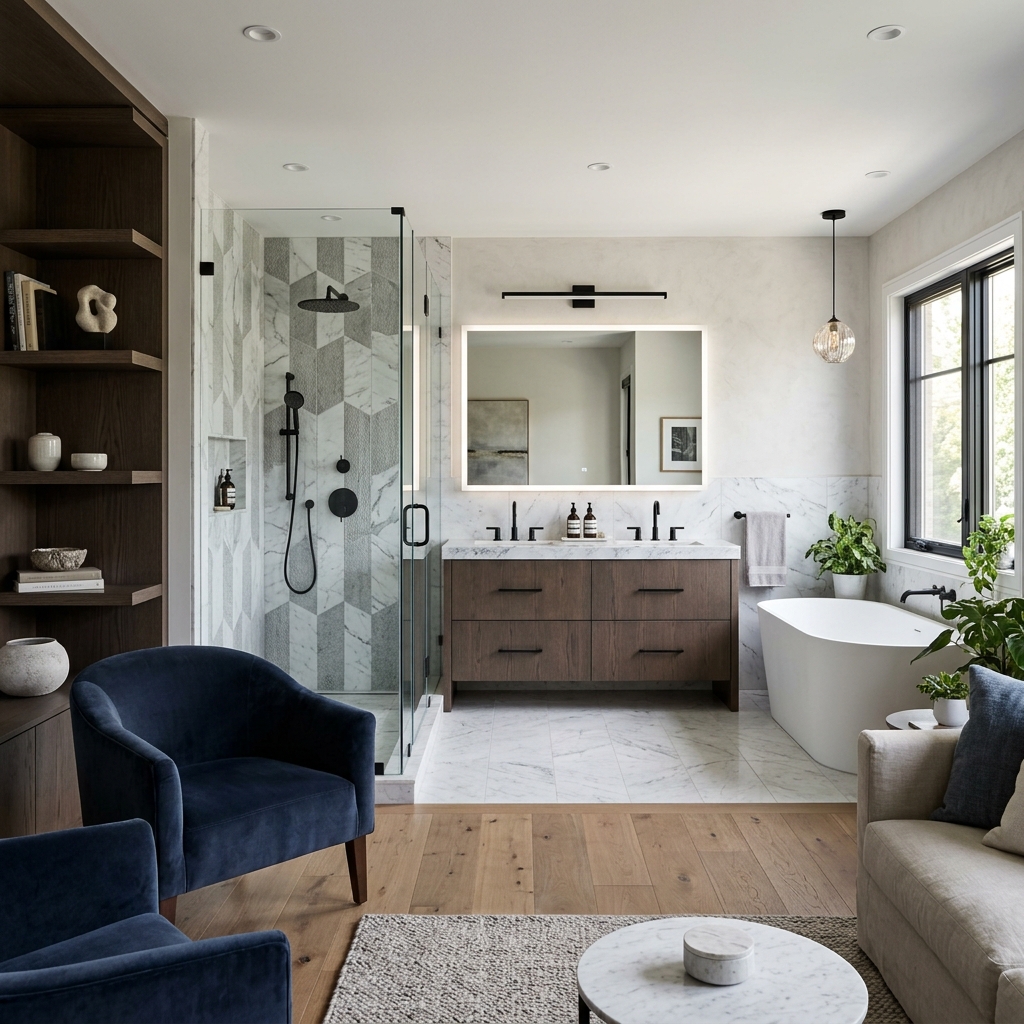 Renovated Modern Living Space by CP Home Solutions